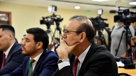 Nakayama plantea pérdida de investidura de Erico Galeano