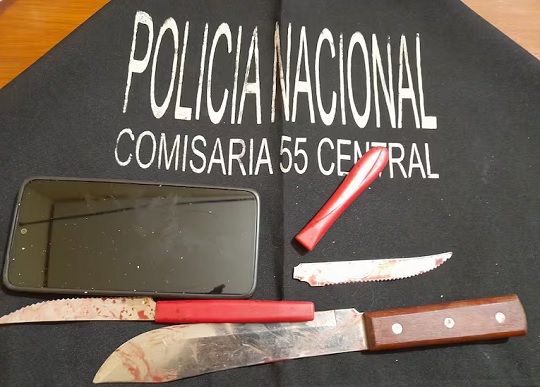 Ñemby: joven apuñaló a su madre con tres cuchillos