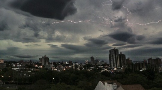 Tormentas intensas en el país: zonas críticas y horarios