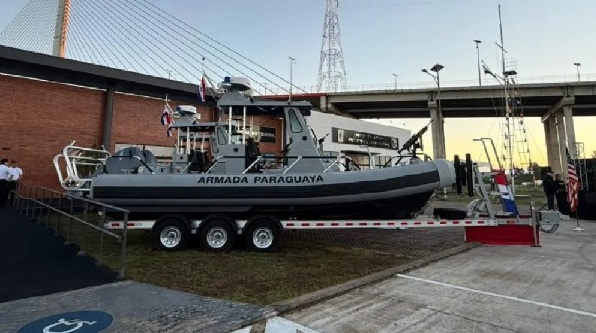 Armada recibe lanchas por USD 4 millones vía acuerdo SOFA