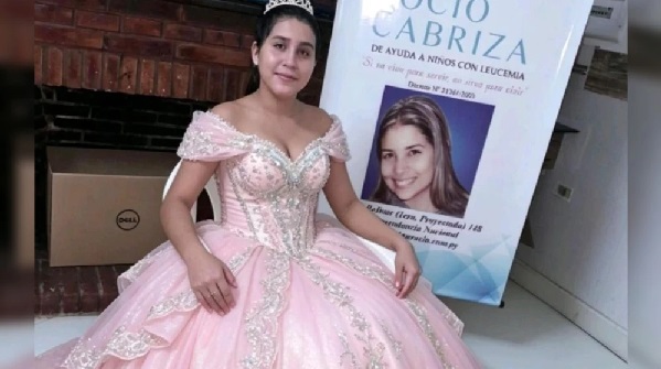 Mica cumple 15 años y sueña conocer a un jugador de Olimpia