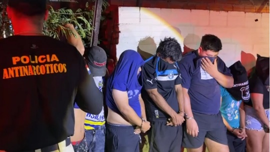 Policía desmantela red de distribución de drogas en Luque
