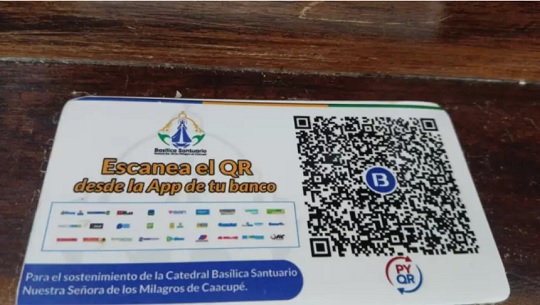Iglesias ya aceptan pagos con QR para ofrendas y diezmos