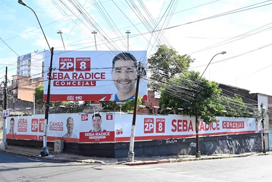 Propaganda electoral invade Asunción de cara a las Municipales