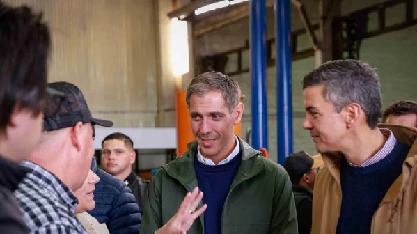 Santiago Peña intensifica la captación de empresarios brasileños ante el escenario electoral en Brasil
