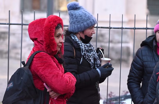 Pronostican lluvias y mínimas de 6 grados