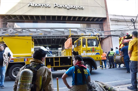 Asunción admitió que edificio incendiado debía estar clausurado
