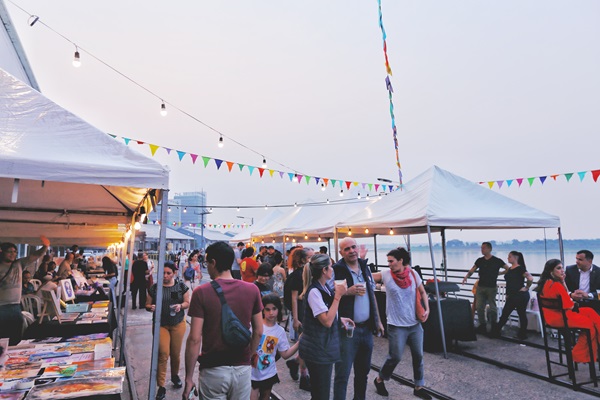 Vinilo Cooltural en el Puerto de Asunción: feria y música en vivo