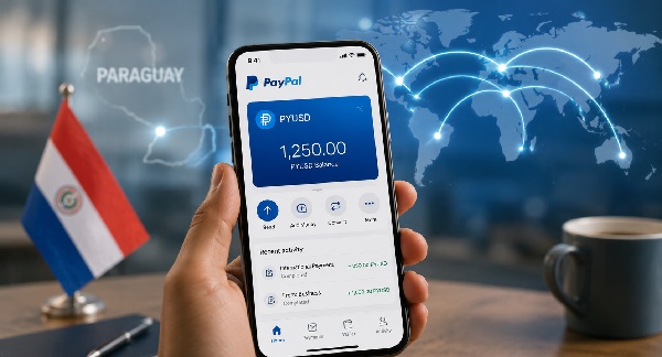 PayPal suma a Paraguay a su dólar digital