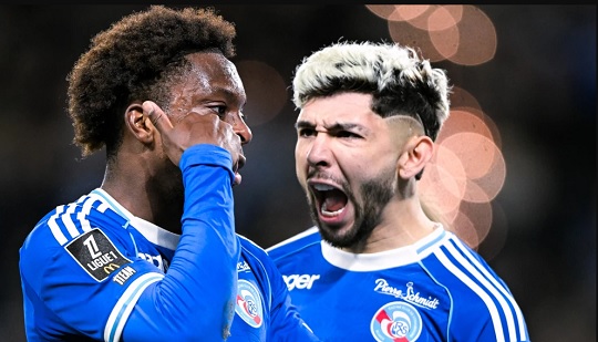Julio Enciso lidera histórica remontada del Estrasburgo