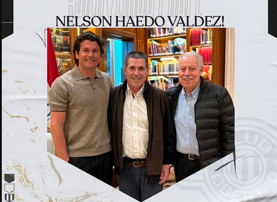 Libertad confirmó a Nelson Haedo como entrenador
