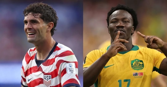Estados Unidos y Australia juegan un partido clave para el Grupo D de Paraguay