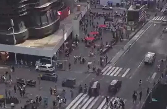 Tiroteo en Times Square desata el pánico sin reportes de heridos