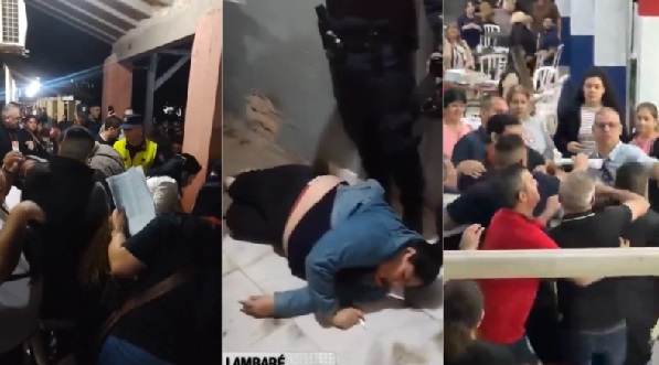 Grave gresca en locales de votación de Lambaré