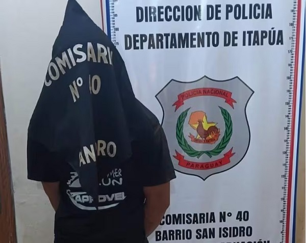 Detienen a argentino por violencia familiar en Encarnación