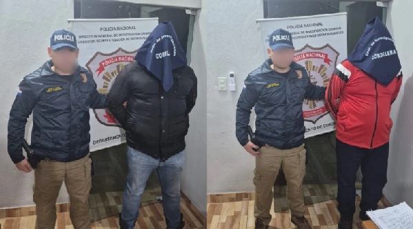 Dos detenidos en Emboscada por proveer explosivos para el megaasalto en Santa Rita