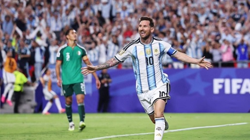 Messi firma un hat-trick histórico y alcanza un récord mundialista con Argentina