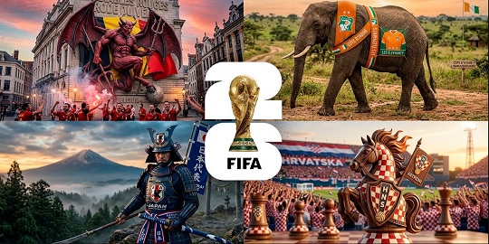 Las historias detrás de los apodos de las selecciones mundialistas