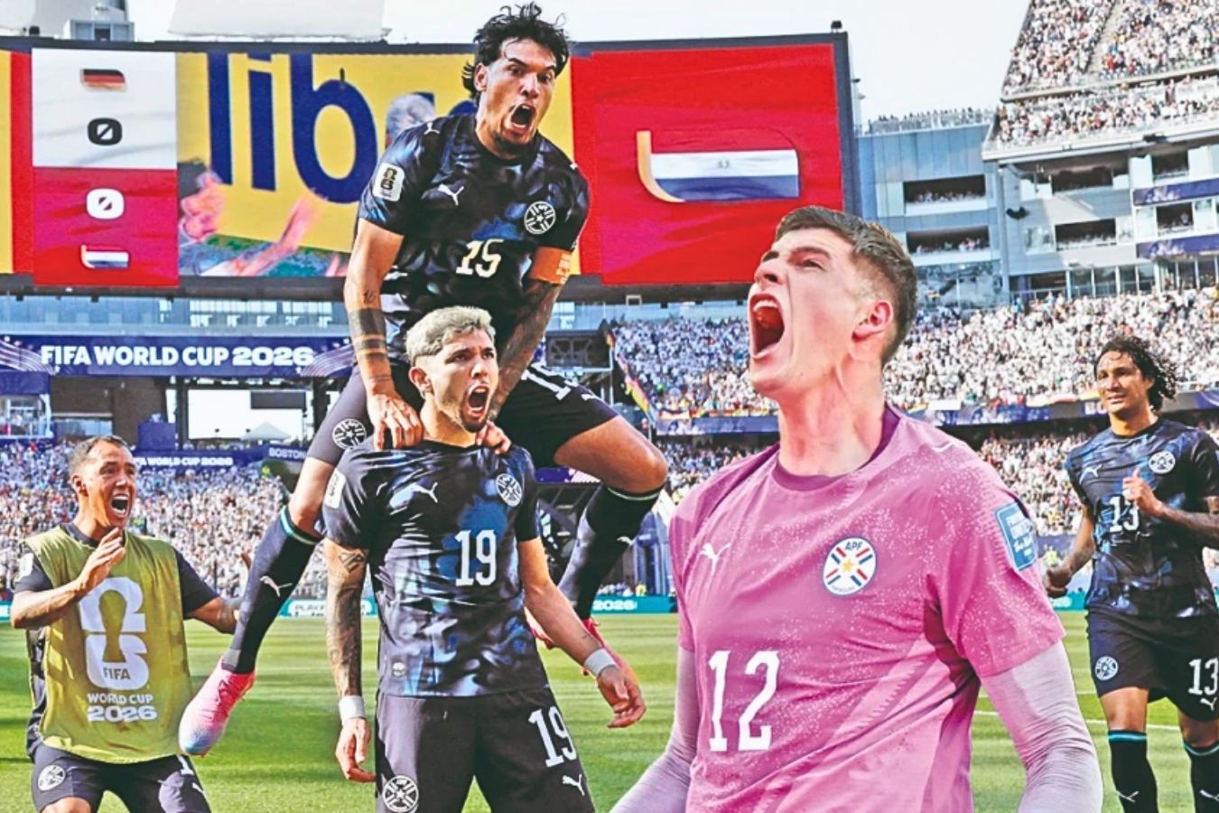 Paraguay hace historia: elimina a Alemania por penales y avanza a los 8vos del Mundial