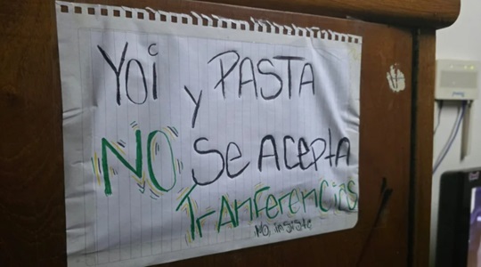 Vendía drogas y exhibía un cartel que aclaraba: “No acepto transferencias”