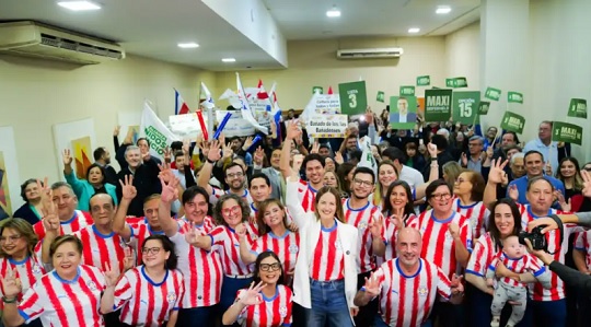 Sole Núñez presenta su equipo de 24 candidatos a concejales para Asunción