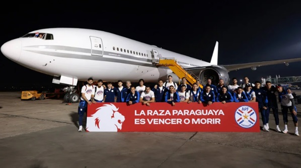 Multitudinaria despedida a la Selección Paraguaya rumbo al Mundial