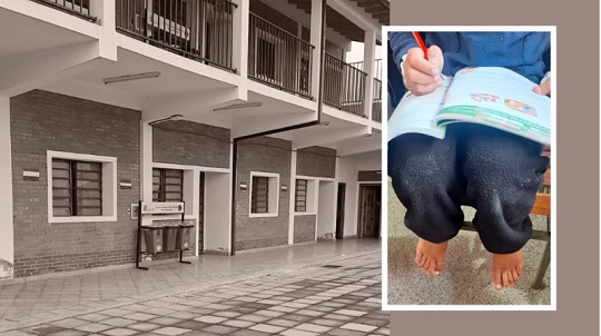 Alumno llegó descalzo a clases y profesor organiza colecta de zapatos