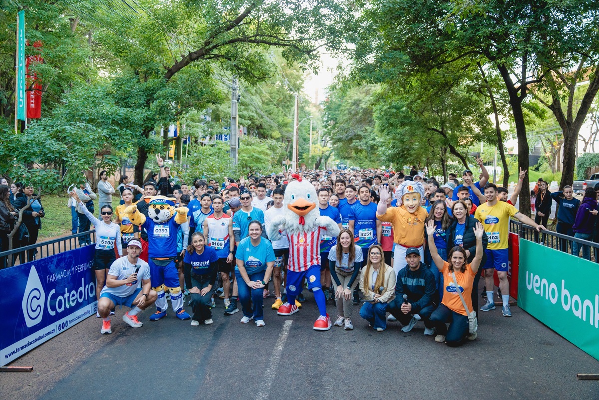 La Corrida Dequení 2026 reunió a más de 1.600 personas por la niñez paraguaya