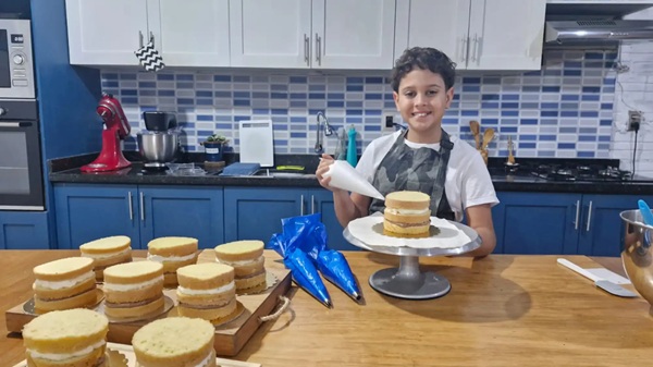 El niño pastelero que busca hacer historia por Paraguay