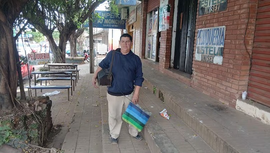 Trabajador dice que sobrevive con G. 30.000 al día en Coronel Oviedo