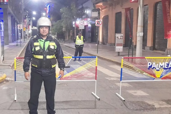 Calles cerradas en Asunción por partido de la Albirroja