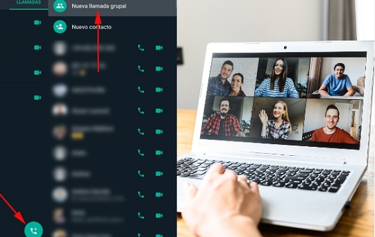 WhatsApp prueba llamadas grupales desde navegadores web