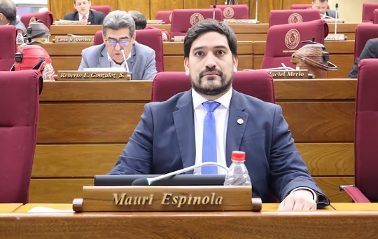 Pedido de desafuero contra Mauri Espínola ingresó a Diputados