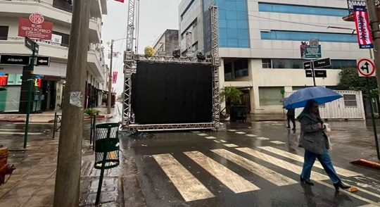 Centro de Asunción tendrá pantallas gigantes para seguir el partido de Paraguay