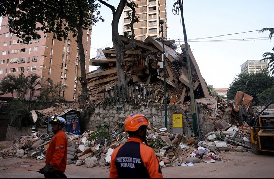 Terremotos en Venezuela dejan 164 muertos y casi mil heridos