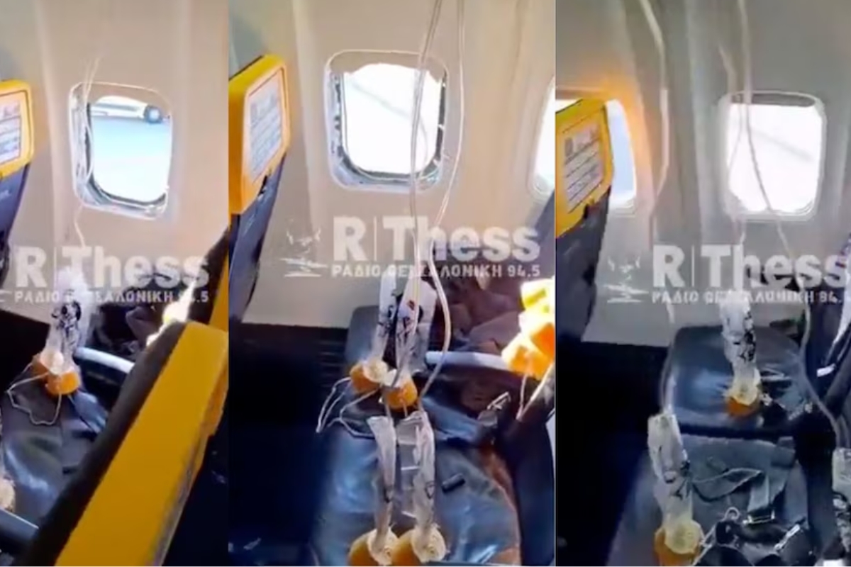 Pánico en pleno vuelo: ventanilla de un avión se rompe y obliga a un aterrizaje de emergencia