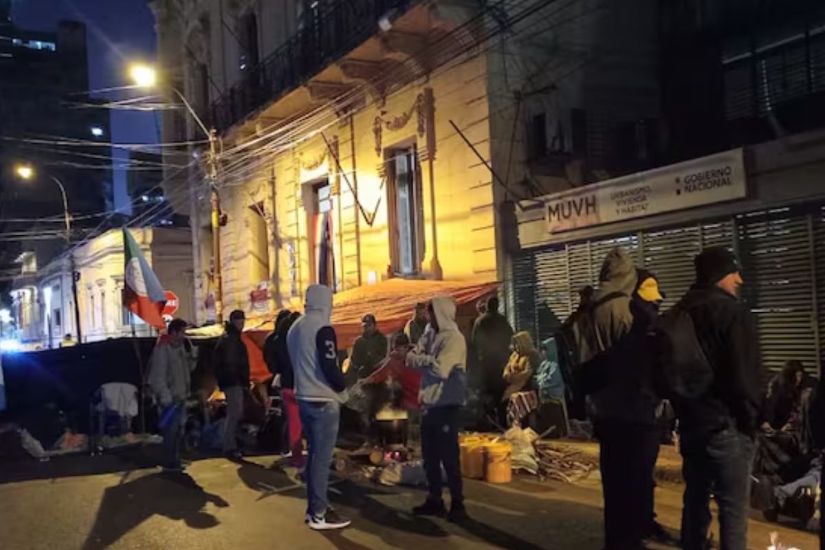 Campesinos inician protestas en Asunción y exigen respuestas del Gobierno