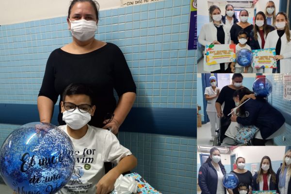 Adolescente trasplantado recibe el alta tras seis años de tratamiento en el IPS