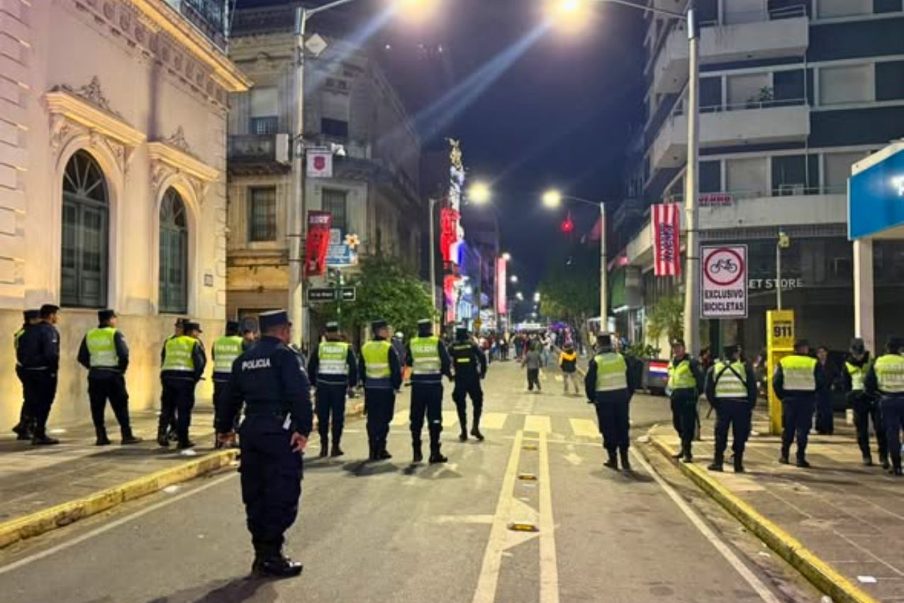 Operativo por Paraguay-Francia dejó detenidos y 25 menores asistidos