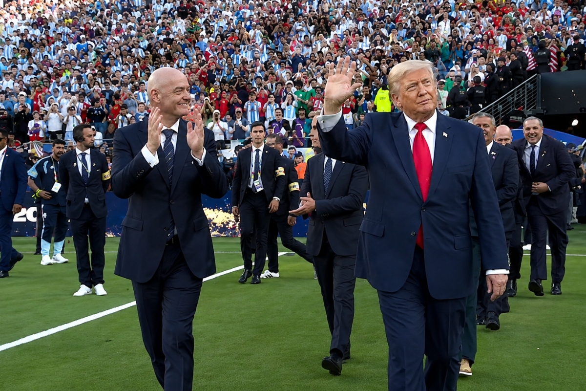 Trump e Infantino fueron abucheados tras la final del Mundial 2026