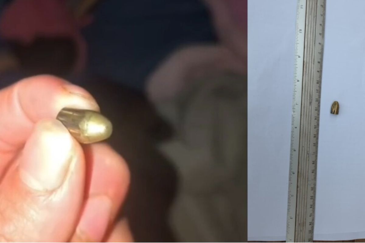 Disparo al aire terminó con una bala dentro de una vivienda