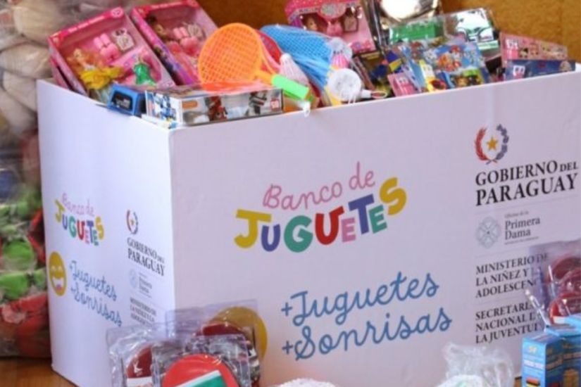 Ministerio de la Niñez inicia campaña de donación de juguetes por el Día del Niño