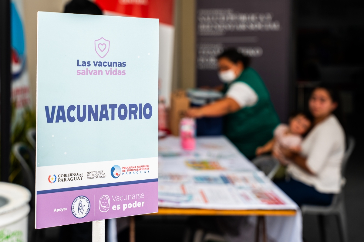 Paraguay alcanza 95% de cobertura contra el Virus Respiratorio Sincicial en bebés