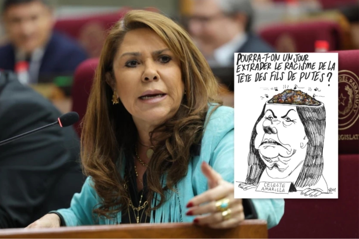 Charlie Hebdo vuelve a caricaturizar a Celeste Amarilla