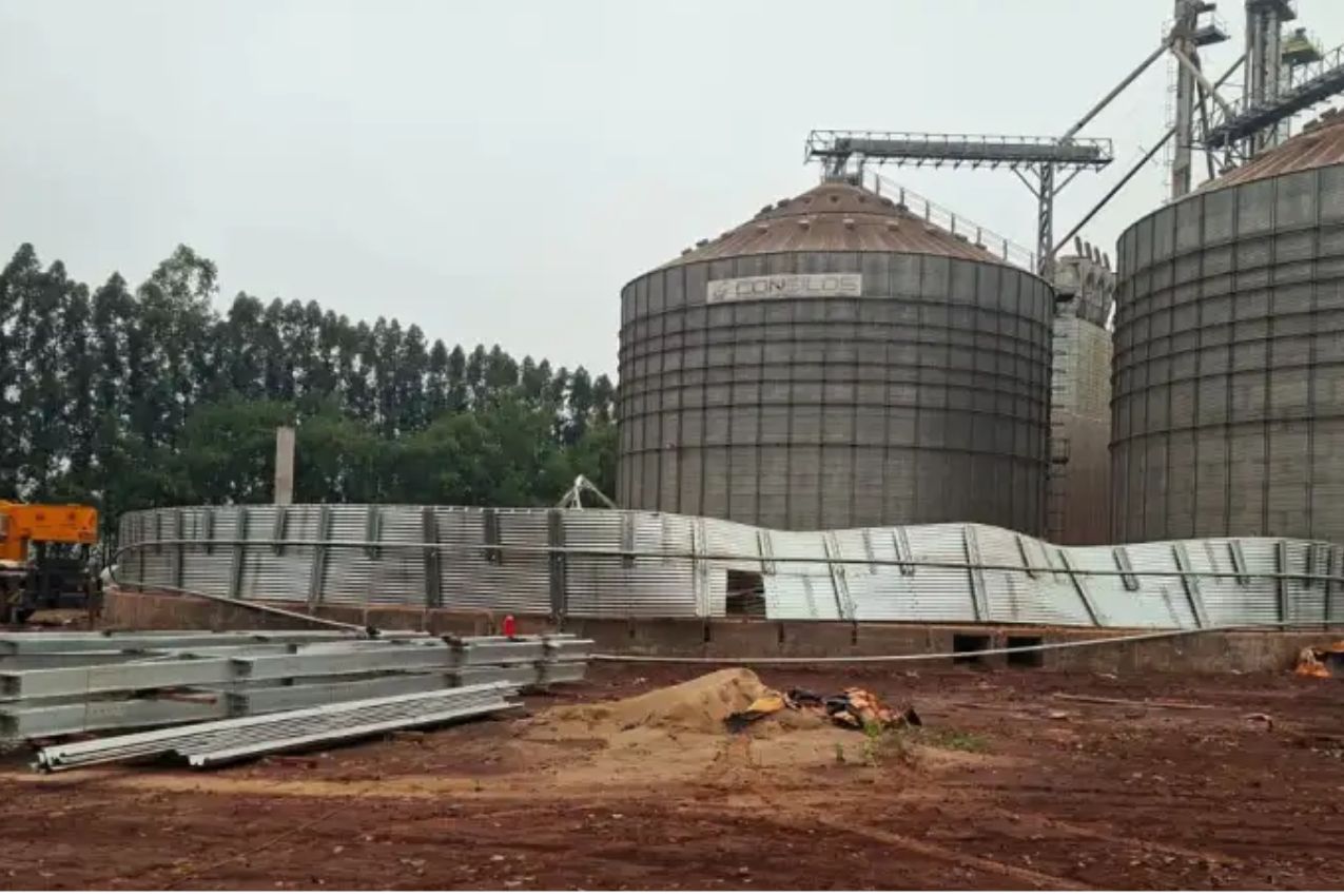 Obrero muere tras caída de andamio en silo de Canindeyú