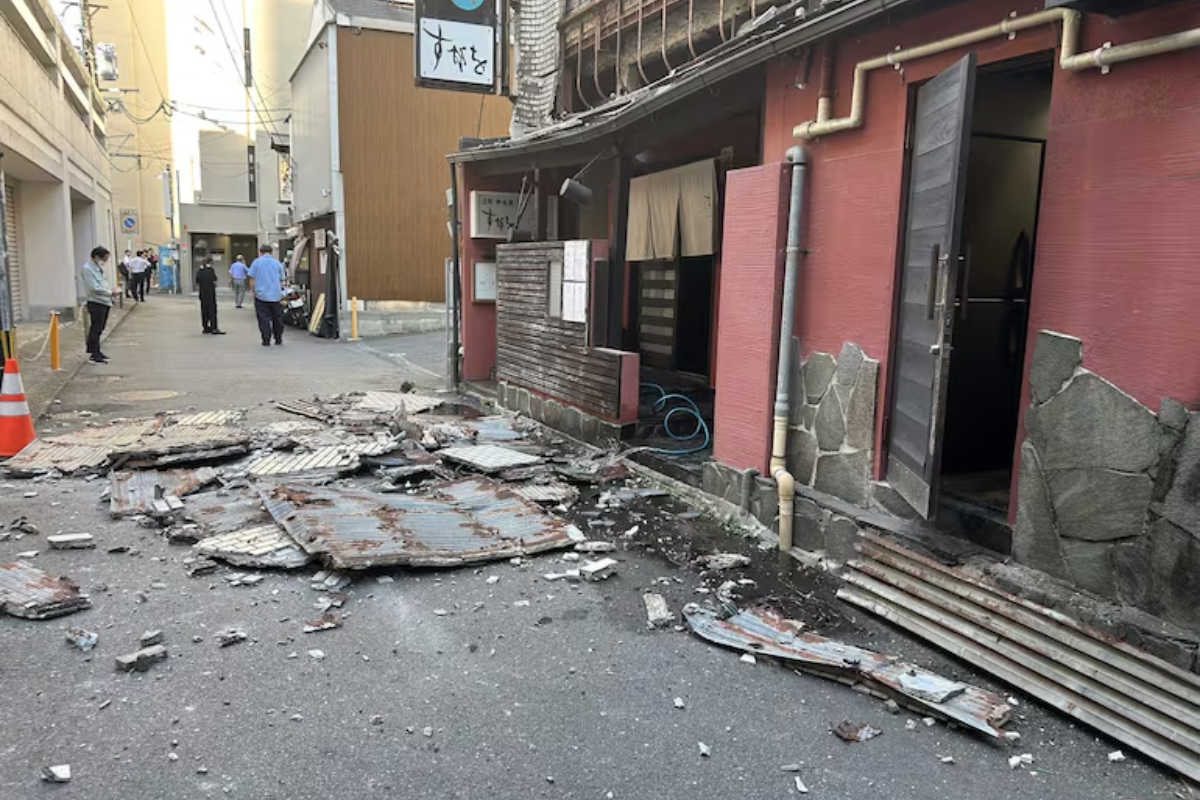 Fuerte terremoto de magnitud 7,1 azota Japón: hay personas atrapadas tras colapso de un centro comercial