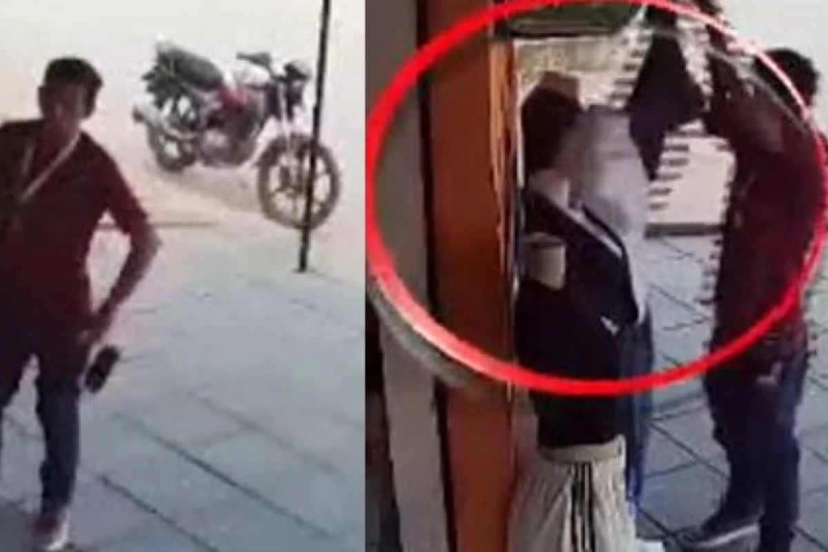 Hombre roba remera y riñonera exhibidas en un maniquí en Capiatá