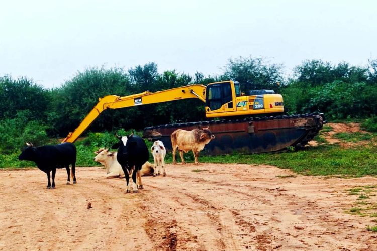 El río Pilcomayo podría quedarse sin paso hacia el Chaco por falta de limpieza